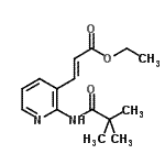 CAS 登录号：882029-13-2， 乙基(2E)-3-{2-[(2,2-二甲基丙烷酰基)氨基]-3-吡啶基}丙烯酸酯