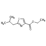CAS#: 882305-14-8, Ethyl 2-isobutyl-1,3-thiazole-4-carboxylate