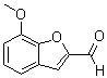 CAS 登录号：88234-77-9， 7-甲氧基苯并呋喃-2-甲醛