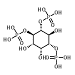 CAS#: 88269-39-0, (1R,2R,3S,4R,5R,6S)-3,5,6-Trihydroxy-1,2,4-cyclohexanetriyl tris[dihydrogen (phosphate)]