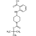 CAS 登录号：882847-11-2， 2-[(1-{[(2-甲基-2-丙基)氧基]羰基}-4-哌啶基)氨基]苯甲酸