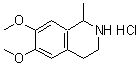 CAS#: 883-87-4, 6,7-Dimethoxy-1-Methyl-1,2,3,4-Tetrahydroisoquinoline Hydrochloride