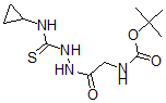 CAS#: 883008-24-0, Tert-Butyl 2-(2-(Cyclopropylcarbamothioyl)Hydrazinyl)-2-Oxoethylcarbamate