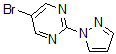 CAS#: 883230-94-2, 5-Bromo-2-Pyrazol-1-Yl-Pyrimidine