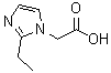 CAS 登录号：883539-33-1， (2-乙基-1H-咪唑-1-基)乙酸