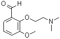 CAS#: 883549-58-4, 2-[2-(Dimethylamino)ethoxy]-3-methoxybenzaldehyde