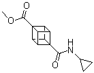 CAS#: 883554-72-1, Methyl 4-(N-Cyclopropylaminocarbonyl)Cubanecarboxylate