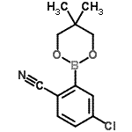 CAS#: 883898-93-9, 4-Chloro-2-(5,5-dimethyl-1,3,2-dioxaborinan-2-yl)benzonitrile