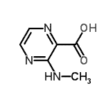 CAS#: 88394-07-4, 3-(methylamino)pyrazine-2-carboxylic acid