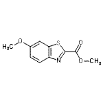 CAS#: 884-22-0, Methyl 6-methoxy-1,3-benzothiazole-2-carboxylate