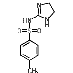 CAS 登录号：884-99-1， N-(4,5-二氢-1H-咪唑-2-基)-4-甲基苯磺酰胺
