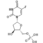 CAS#: 88410-68-8, 2'-Deoxy-5-fluorouridine 5'-(dihydrogen phosphate)