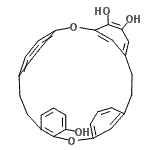 CAS#: 88418-46-6, 2,15-Dioxapentacyclo[22.2.2.1<sup>3,7</sup>.1<sup>10,14</sup>.0<sup>16,21</sup>]triaconta-1(26),3(30),4,6,10(29),11,13,16,18,20,24,27-dodecaene-4,5,17-triol