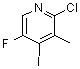 CAS 登录号：884494-50-2， 2-氯-5-氟-4-碘-3-甲基吡啶