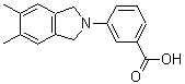 CAS 登录号：884497-56-7， 3-(5,6-二甲基-1,3-二氢-2H-异吲哚-2-基)苯甲酸