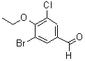 CAS#: 884497-58-9, 3-Bromo-5-chloro-4-ethoxybenzaldehyde