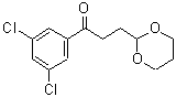 CAS 登录号：884504-49-8， 1-(3,5-二氯苯基)-3-(1,3-二恶烷-2-基)-1-丙酮