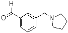 CAS 登录号：884507-42-0， 3-(吡咯烷-1-基甲基)苯甲醛