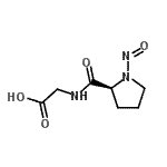CAS#: 88476-94-2, 1-Nitroso-L-prolylglycine