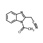 CAS#: 88482-10-4, (1-Acetyl-1H-benzimidazol-2-yl)acetonitrile