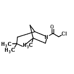 CAS#: 88502-86-7, 2-Chloro-1-(1,3,3-trimethyl-6-azabicyclo[3.2.1]oct-6-yl)ethanone