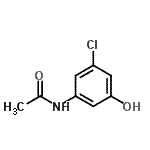 CAS#: 885044-43-9, N-(3-Chloro-5-hydroxyphenyl)acetamide