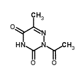 CAS#: 88513-00-2, 2-Acetyl-6-methyl-1,2,4-triazine-3,5(2H,4H)-dione