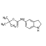 CAS#: 885270-06-4, tert-butyl N-indolin-5-ylcarbamate