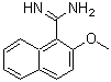 CAS#: 885270-13-3, 2-Methoxy-1-naphthalenecarboximidamide