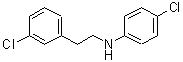 CAS 登录号：885270-35-9， 4-氯-N-[2-(3-氯苯基)乙基]苯胺