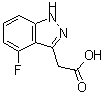 CAS 登录号：885271-22-7， (4-氟-1H-吲唑-3-基)乙酸