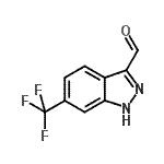 CAS#: 885271-90-9, 6-(Trifluoromethyl)-1H-indazole-3-carbaldehyde