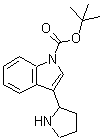 CAS 登录号:885272-31-1, 3-(2-吡咯烷基)-1H-吲哚-1-羧酸叔丁酯