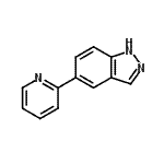 CAS#: 885272-51-5, 5-(2-Pyridinyl)-1H-indazole