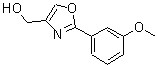 CAS 登录号：885272-69-5， [2-(3-甲氧基苯基)-1,3-恶唑-4-基]甲醇