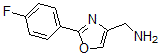 CAS#: 885272-89-9, 2-(4-Fluorophenyl)-4-Oxazolemethanamine