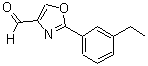 CAS#: 885273-23-4, 2-(3-Ethylphenyl)-1,3-oxazole-4-carbaldehyde