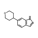CAS#: 885273-37-0, 6-(Tetrahydro-2H-pyran-4-yl)-1H-indazole