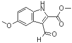 CAS#: 885273-51-8, Methyl 3-formyl-5-methoxy-1H-indole-2-carboxylate