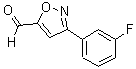 CAS#: 885273-52-9, 3-(3-Fluorophenyl)-5-Isoxazolecarboxaldehyde