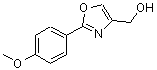 CAS 登录号：885273-76-7， [2-(4-甲氧基苯基)-1,3-恶唑-4-基]甲醇