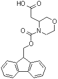 CAS#: 885273-95-0, 2-[4-(9H-fluoren-9-ylmethoxycarbonyl)morpholin-3-yl]acetic acid
