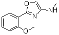 CAS#: 885274-29-3, 2-(2-Methoxyphenyl)-N-methyl-1,3-oxazol-4-amine