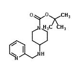CAS#: 885274-56-6, 2-Methyl-2-propanyl 4-[(2-pyridinylmethyl)amino]-1-piperidinecarboxylate