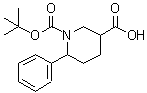 CAS#: 885275-13-8, 1-{[(2-Methyl-2-propanyl)oxy]carbonyl}-6-phenyl-3-piperidinecarboxylic acid