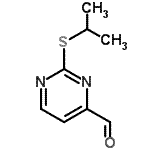 CAS#: 885275-17-2, 2-(Isopropylsulfanyl)-4-pyrimidinecarbaldehyde
