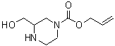 CAS#: 885275-39-8, Allyl 3-(hydroxymethyl)-1-piperazinecarboxylate