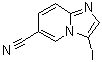 CAS#: 885276-13-1, 3-iodoimidazo[1,2-a]pyridine-6-carbonitrile