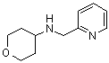 CAS#: 885277-45-2, N-(2-Pyridinylmethyl)tetrahydro-2H-pyran-4-amine