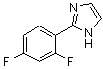 CAS 登录号：885278-05-7， 2-(2,4-二氟苯基)-1H-咪唑
